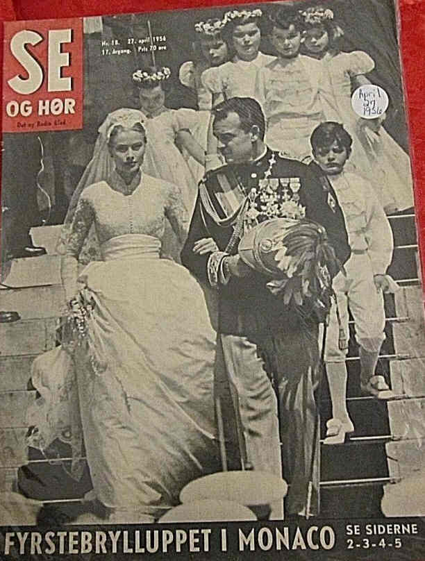 SE OG HOR magazine side cover 27 April 1956