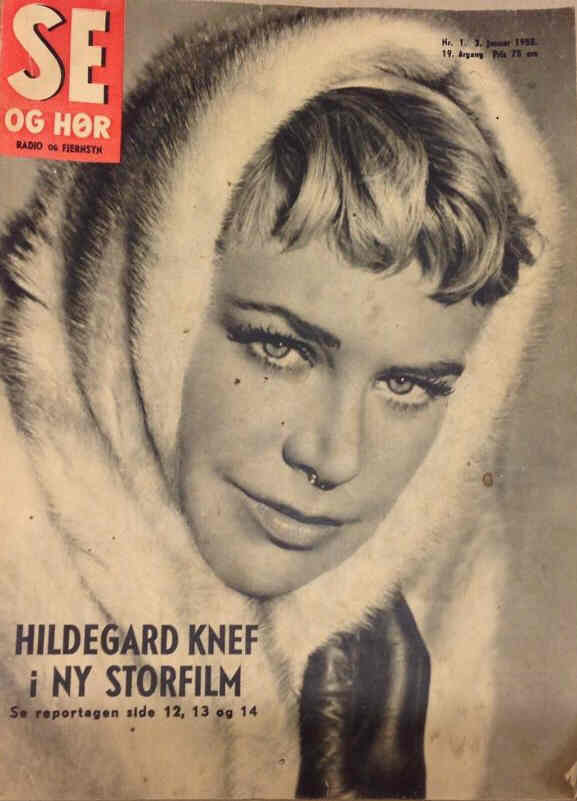SE OG HOR magazine side cover Issue 1 3 January 1958