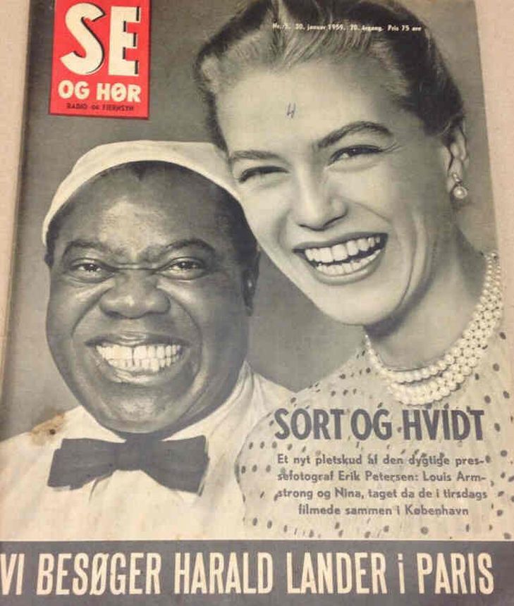 SE OG HOR magazine side cover 30 January 1959