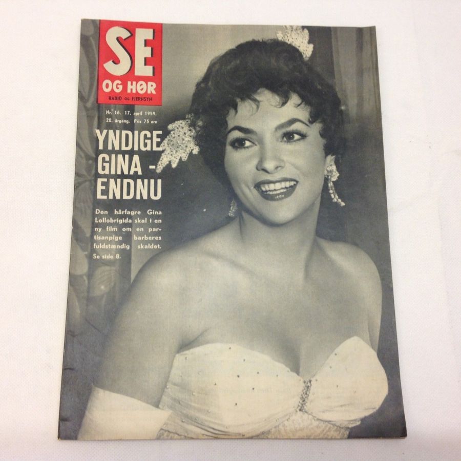 SE OG HOR magazine side cover Issue 16 17 April 1959