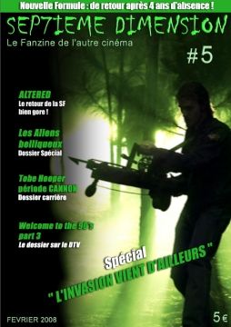 SEP7IEME DIMENSION magazine side cover Issue 5  