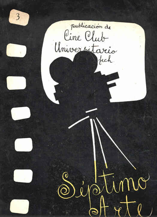 SEPTIMO ARTE magazine side cover Issue 3 November 1956