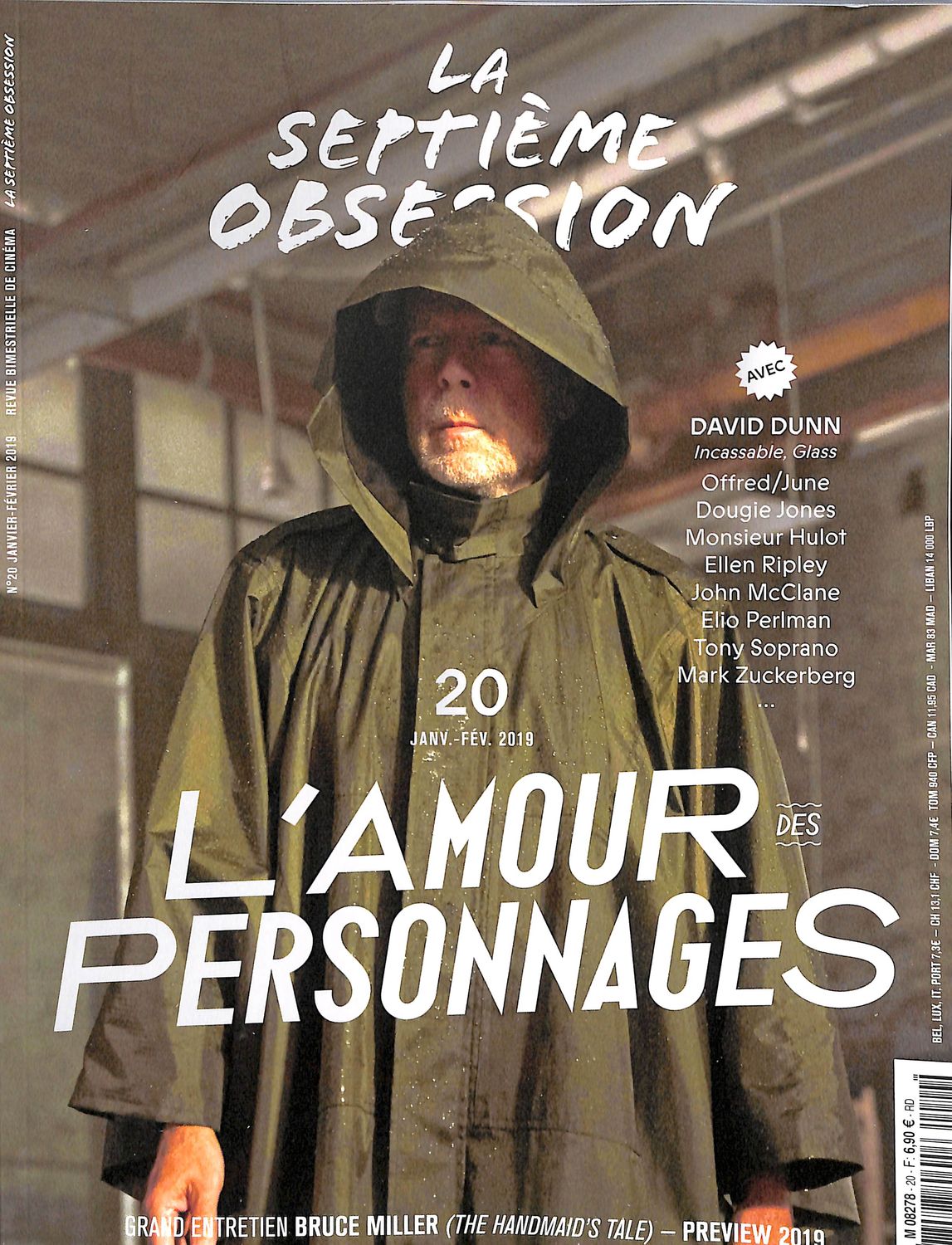 SEPTIEME OBSESSION |LA magazine side cover Issue 20  January/February 2019