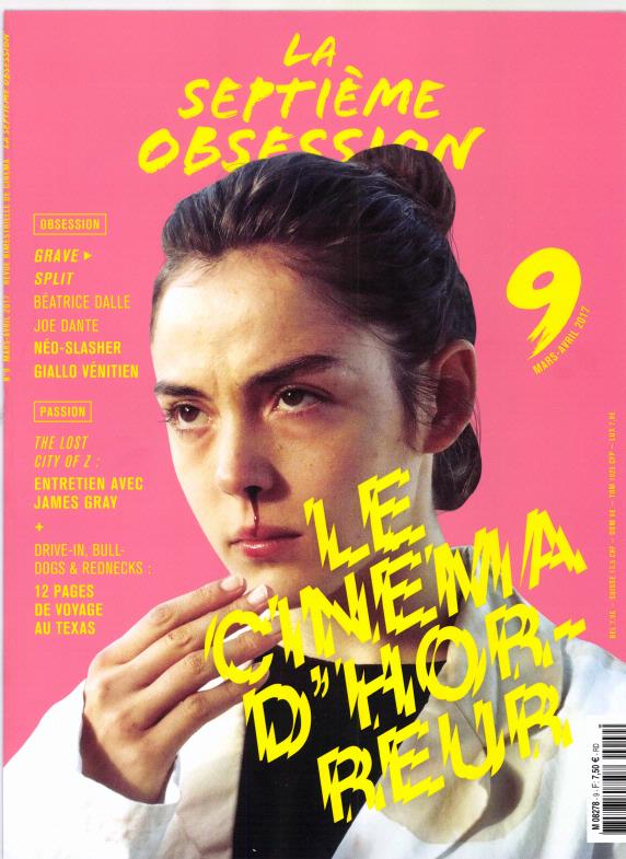 SEPTIEME OBSESSION |LA magazine side cover Issue 9 March/April 2017