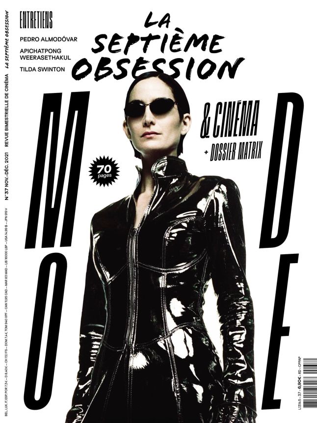 SEPTIEME OBSESSION |LA magazine side cover Issue 37  November/December 2021