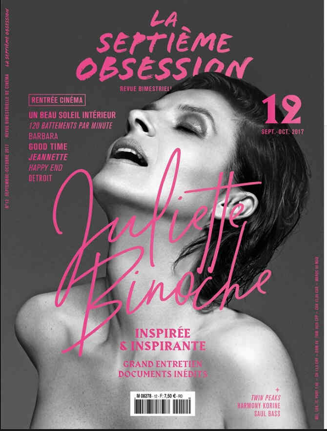 SEPTIEME OBSESSION |LA magazine side cover Issue 12  September/October 2017