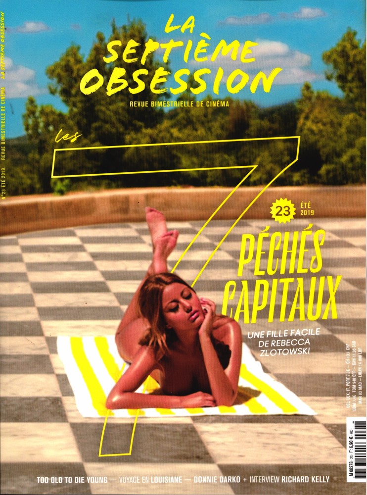 SEPTIEME OBSESSION |LA magazine side cover Issue 23 August/September 2019