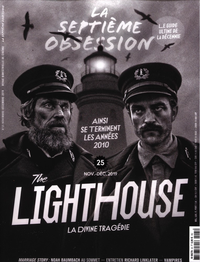 SEPTIEME OBSESSION |LA magazine side cover Issue 25  November/December 2019
