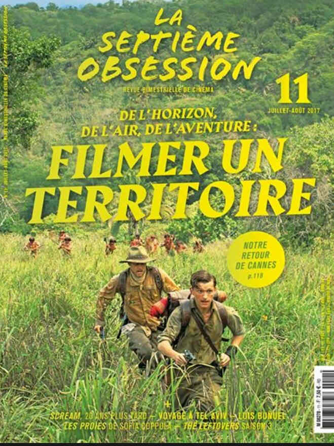 SEPTIEME OBSESSION |LA magazine side cover Issue 11 July/August 2017