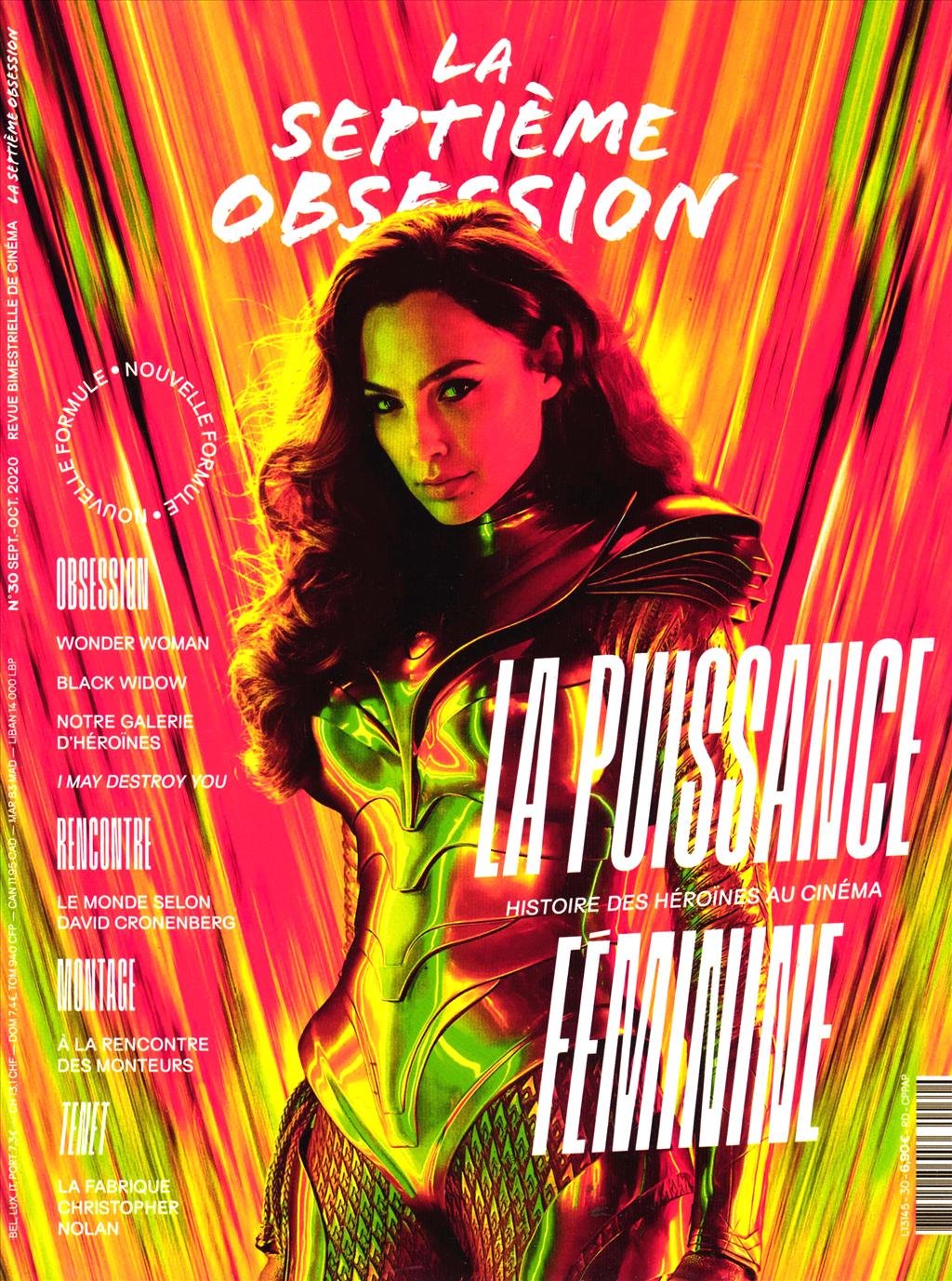 SEPTIEME OBSESSION |LA magazine side cover Issue 30  September/October 2020