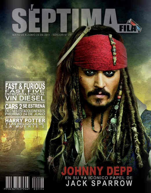 SEPTIMA FILA magazine side cover Issue 1 June 2011