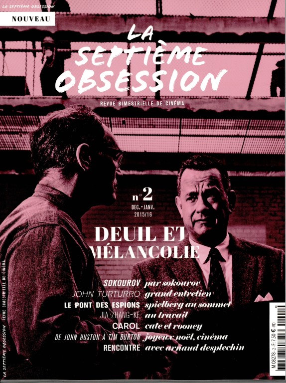 SEPTIEME OBSESSION |LA magazine side cover Issue 2  