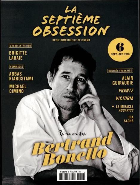 SEPTIEME OBSESSION |LA magazine side cover Issue 6 September/October 2016