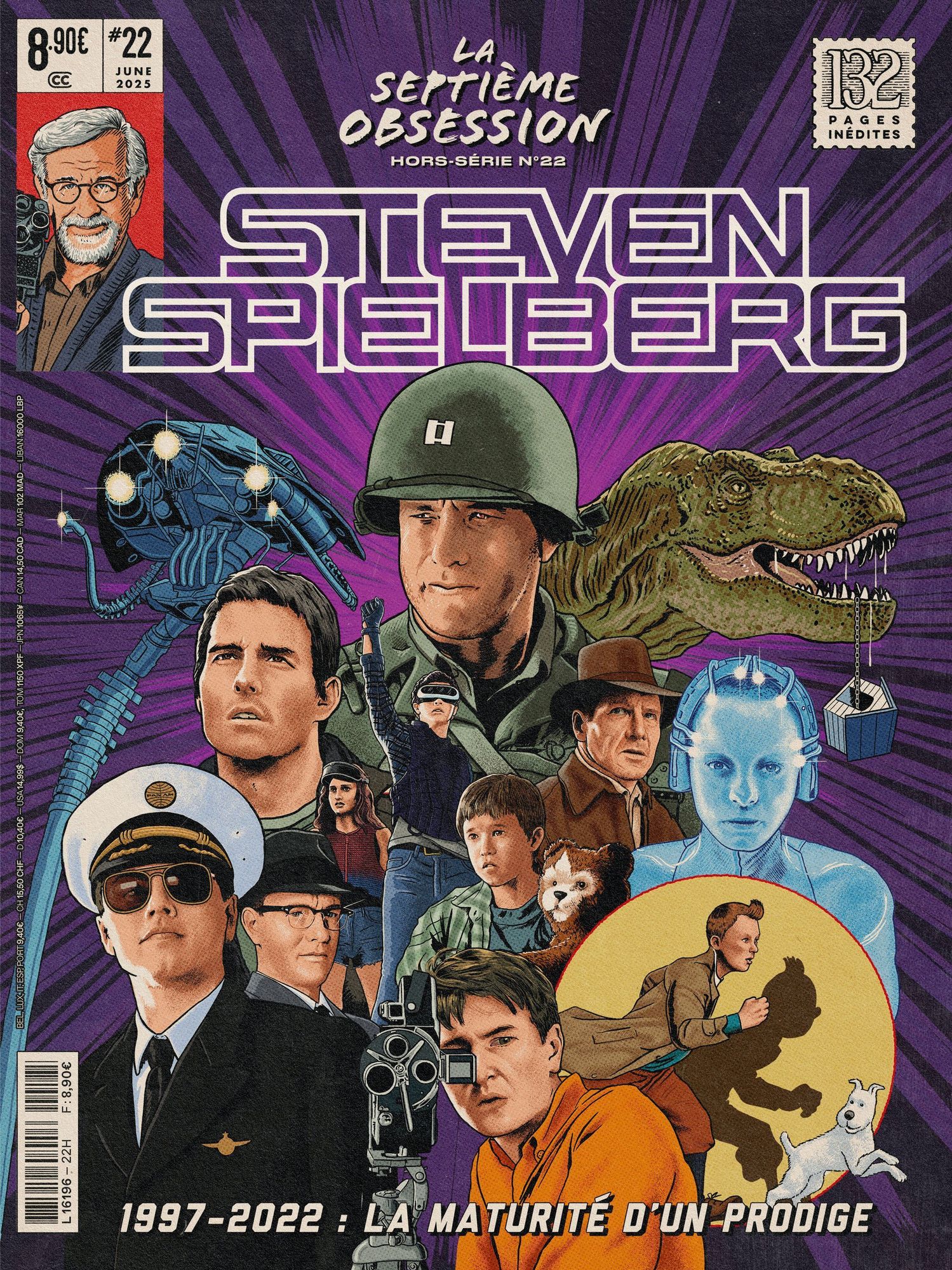 SEPTIEME OBSESSION |LA magazine side cover Issue 22  Special  June 2025