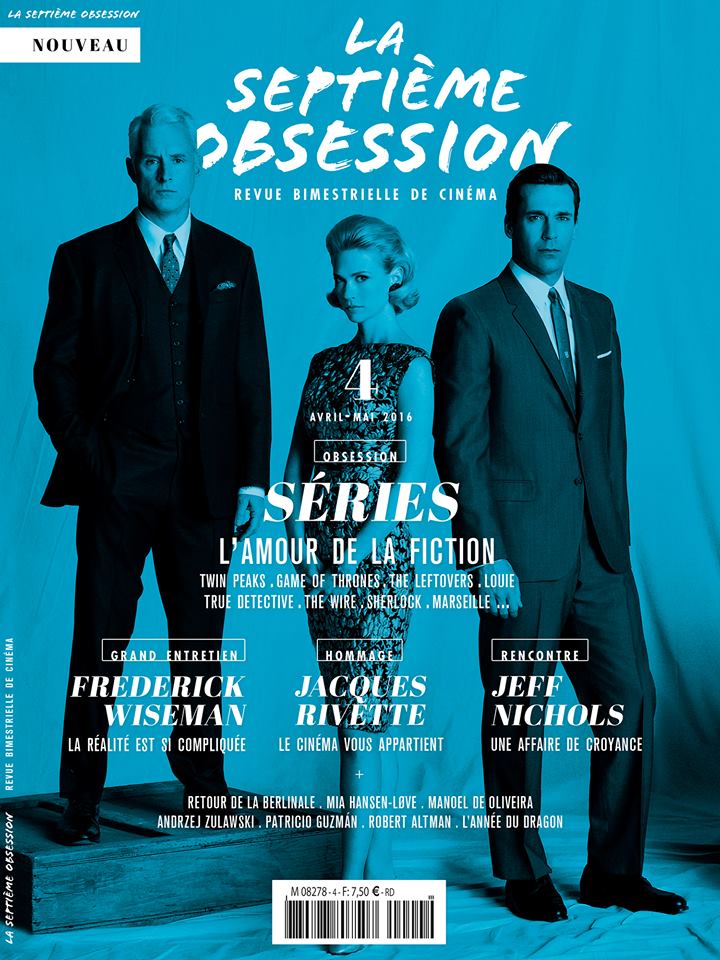 SEPTIEME OBSESSION |LA magazine side cover Issue 4 April/May 2016