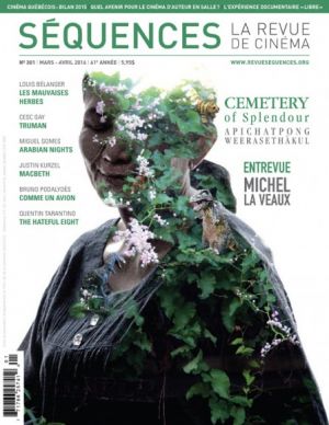 SEQUENCES magazine side cover Issue 301 March/April 2016
