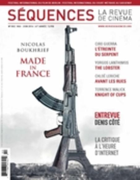 SEQUENCES magazine side cover Issue 302 May/June 2016