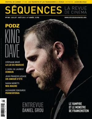 SEQUENCES magazine side cover Issue 303 July/August 2016