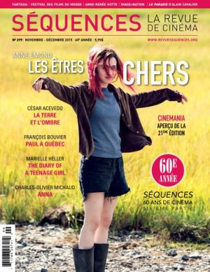 SEQUENCES magazine side cover Issue 299 November/December 2015