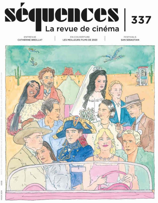 SEQUENCES magazine side cover Issue 337 Winter 2024