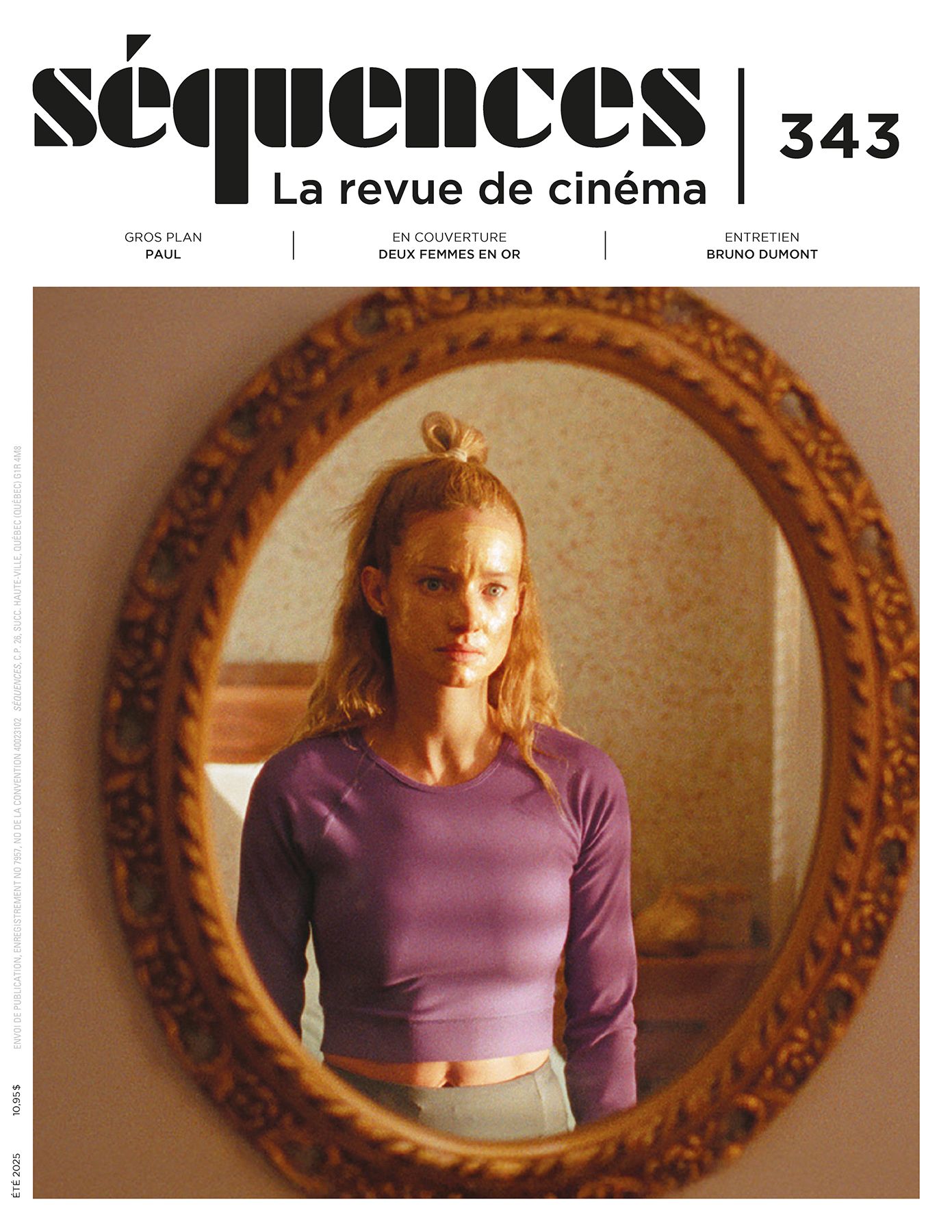 SEQUENCES magazine cover Issue 343 Summer 2025