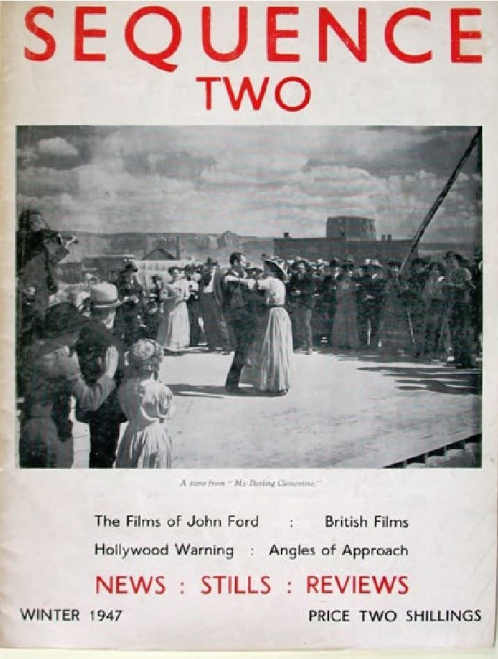 SEQUENCE magazine side cover Issue 2 Winter 1947