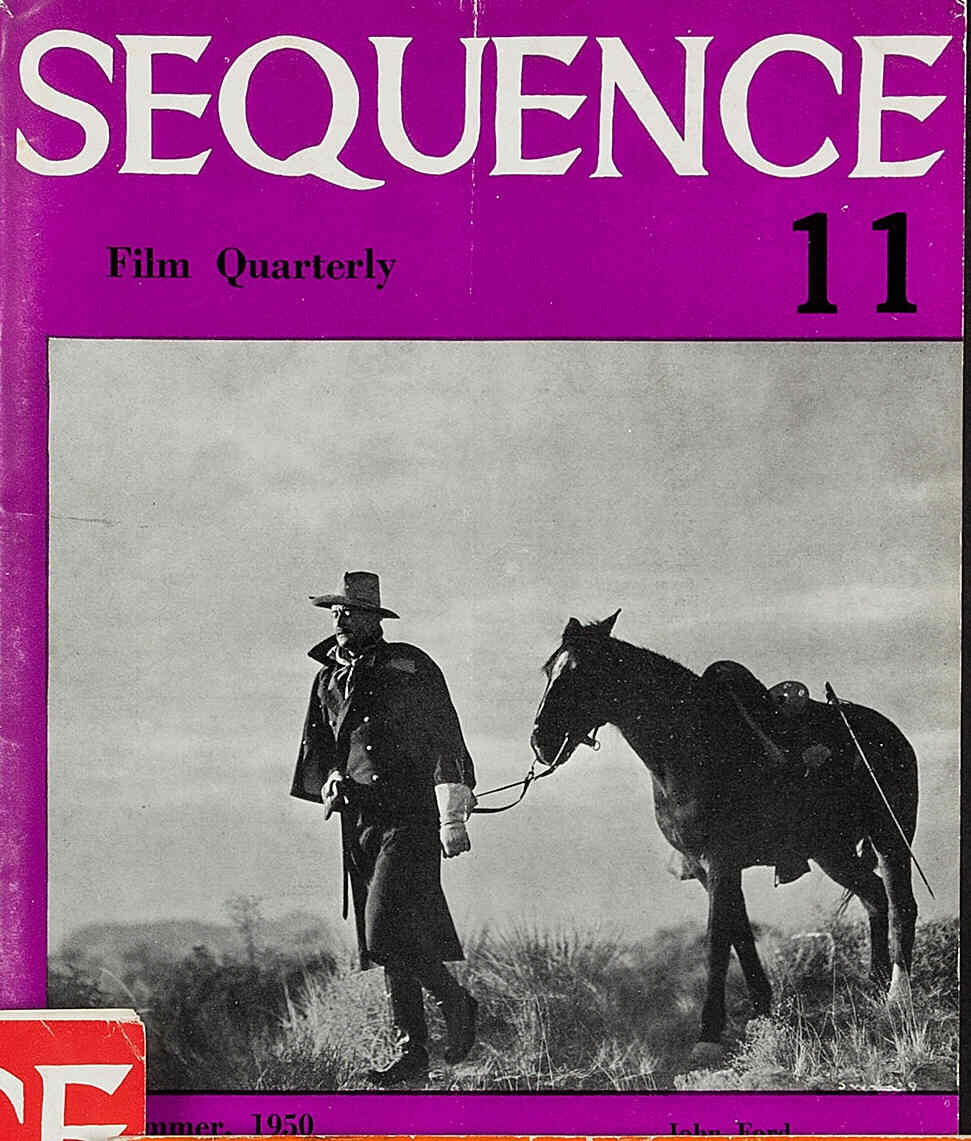 SEQUENCE magazine side cover Issue 11 Summer 1950