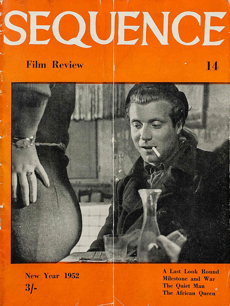 SEQUENCE magazine side cover Issue 14 New Year 1952