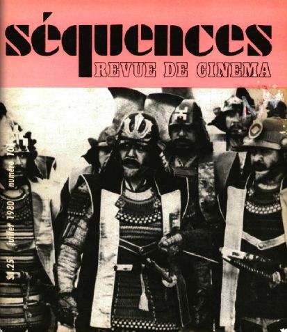 SEQUENCES magazine side cover Issue 101  1980