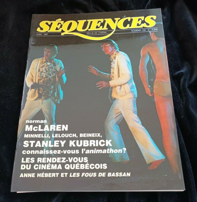 SEQUENCES magazine side cover Issue 129  1987