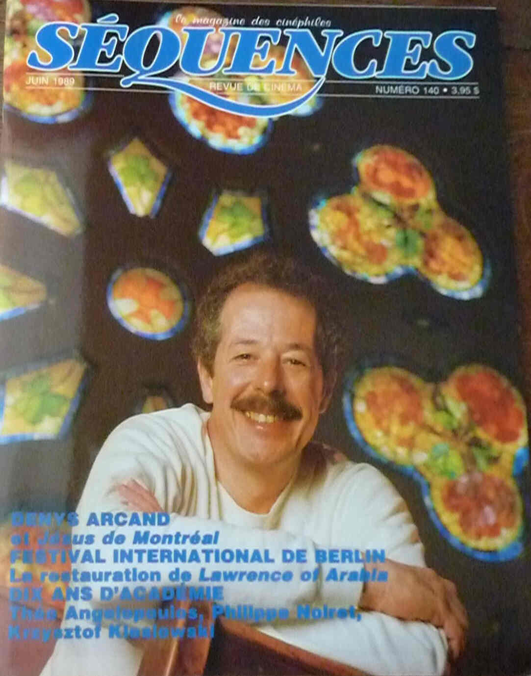 SEQUENCES magazine side cover Issue 140  1989