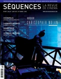 SEQUENCES magazine side cover Issue 279 July/August 2012
