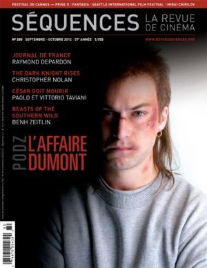 SEQUENCES magazine side cover Issue 280 September/October 2012