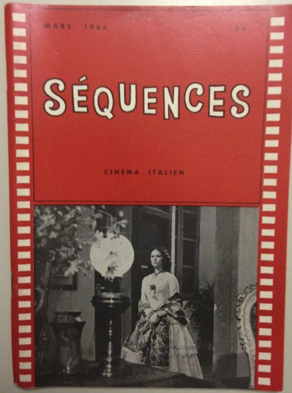 SEQUENCES magazine side cover Issue 36 March 1964