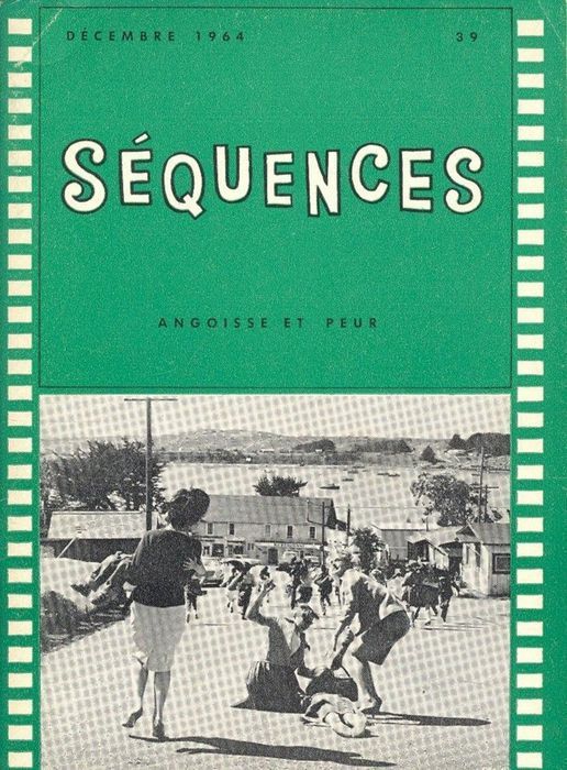 SEQUENCES magazine side cover Issue 39 December 1964