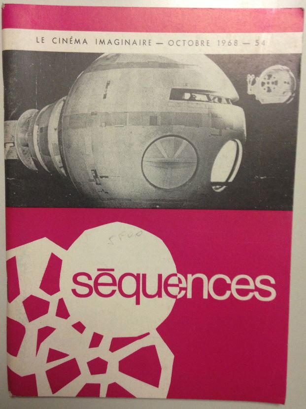 SEQUENCES magazine side cover Issue 54 October 1968
