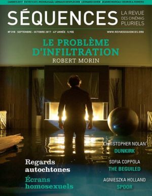SEQUENCES magazine side cover Issue 310  September/October 2017
