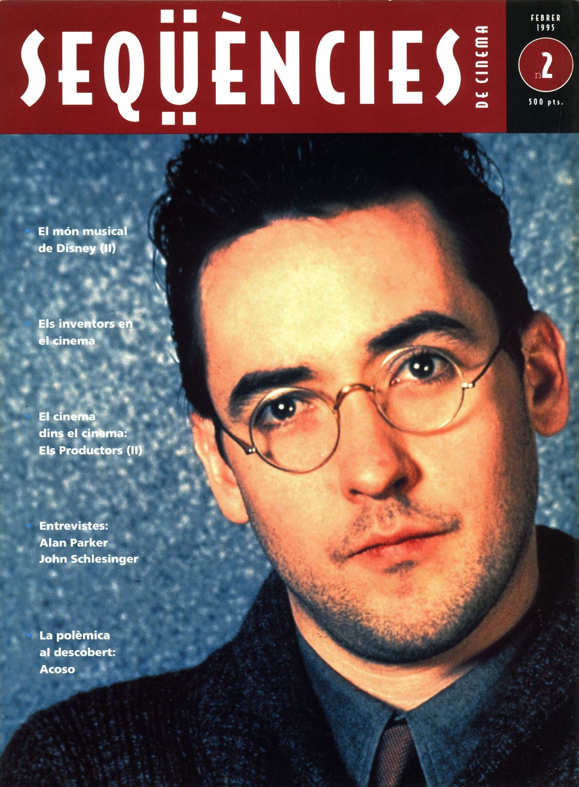 SEQUENCIES DE CINEMA magazine side cover Issue 2  February 1995