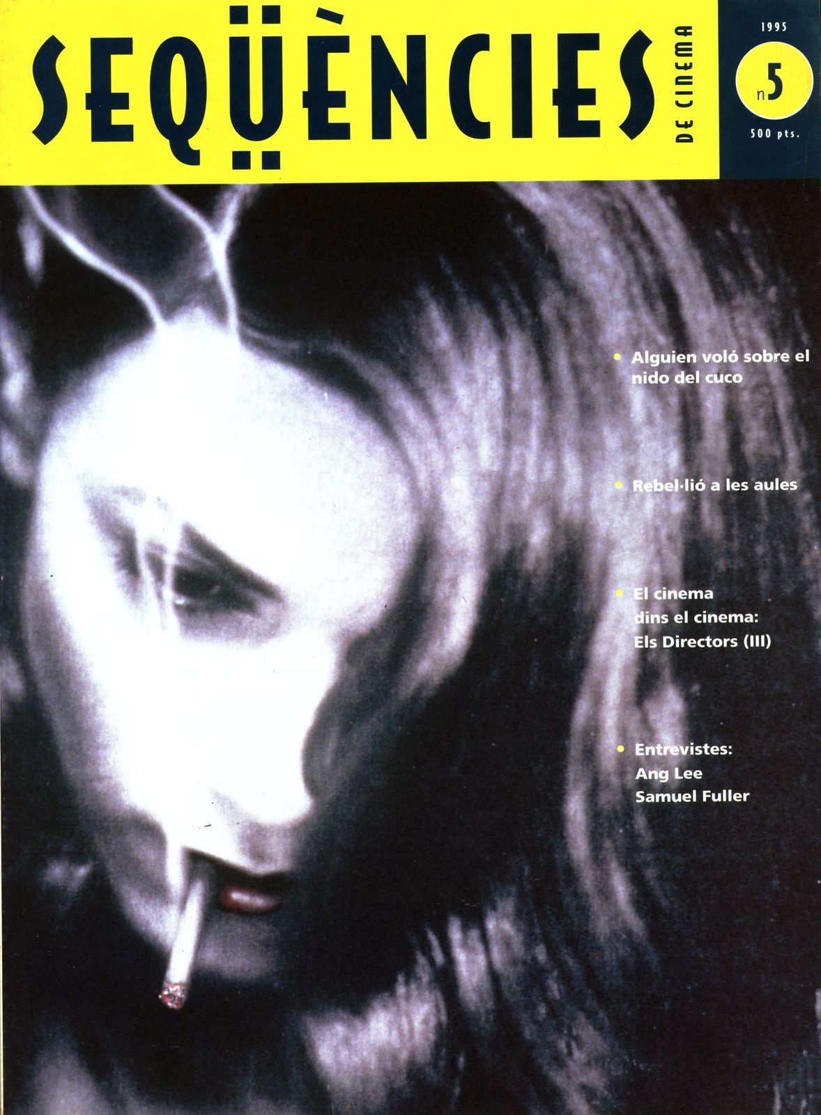 SEQUENCIES DE CINEMA magazine side cover Issue 5  May 1995