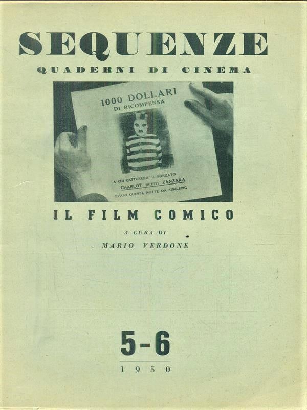 SEQUENZE (It 40s) magazine side cover Issue 5/6 January/February 1950