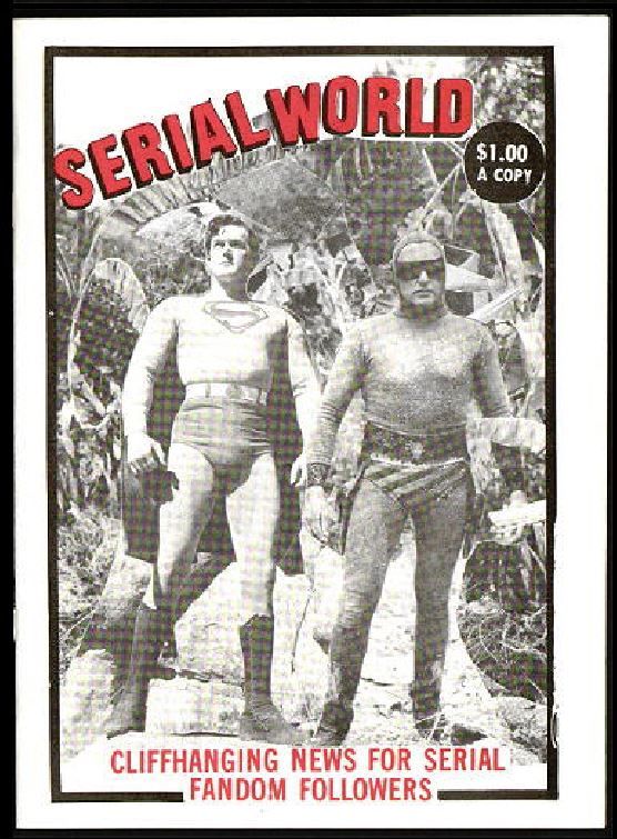 SERIAL WORLD magazine side cover Issue 3 June 1974