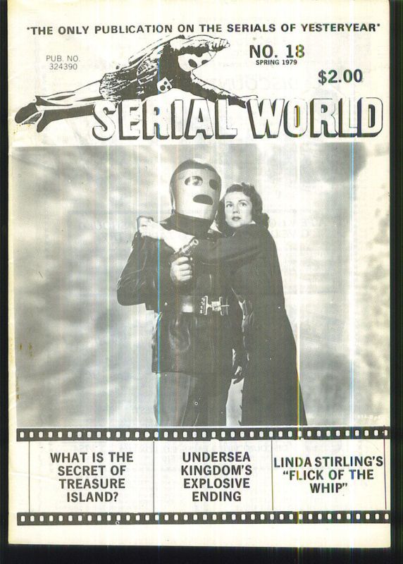 SERIAL WORLD magazine side cover Issue 18 Spring 1979