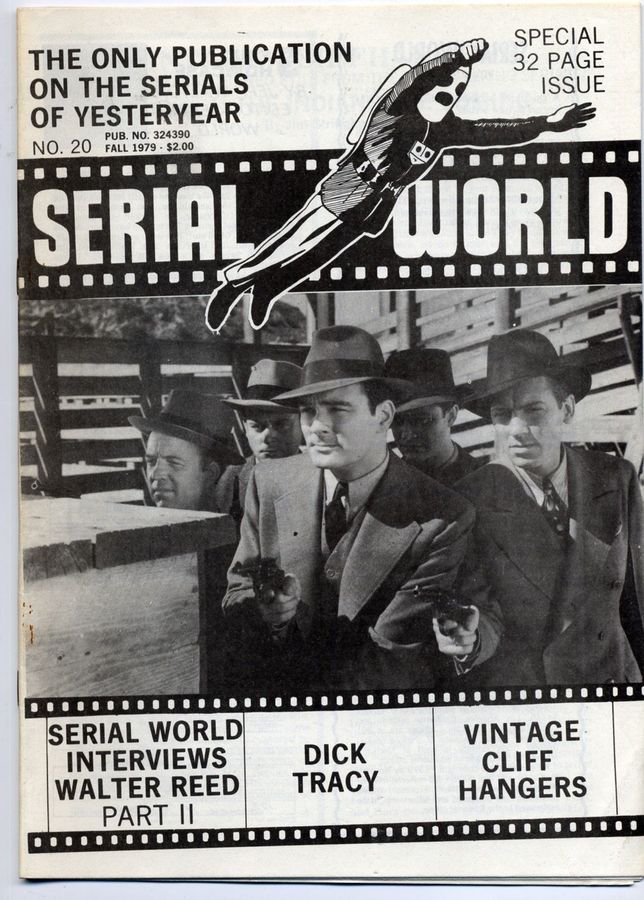 SERIAL WORLD magazine side cover Issue 20 Fall 1979