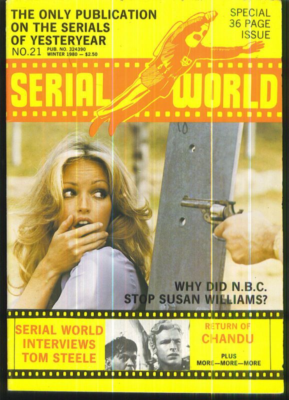 SERIAL WORLD magazine side cover Issue 21 Winter 1980