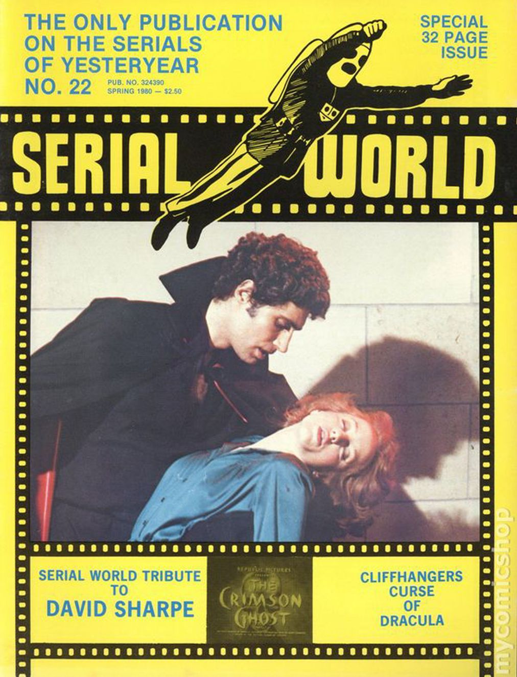 SERIAL WORLD magazine side cover Issue 22 Spring 1980