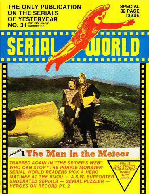 SERIAL WORLD magazine side cover Issue 31 Summer 1982