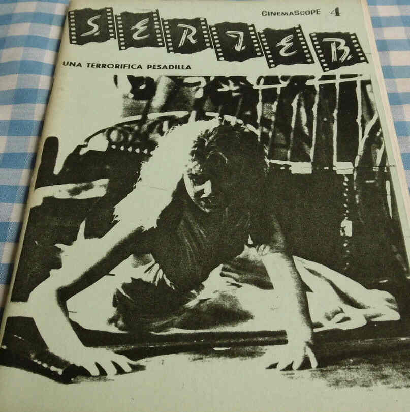 SERIEB magazine side cover Issue 4 December 1985