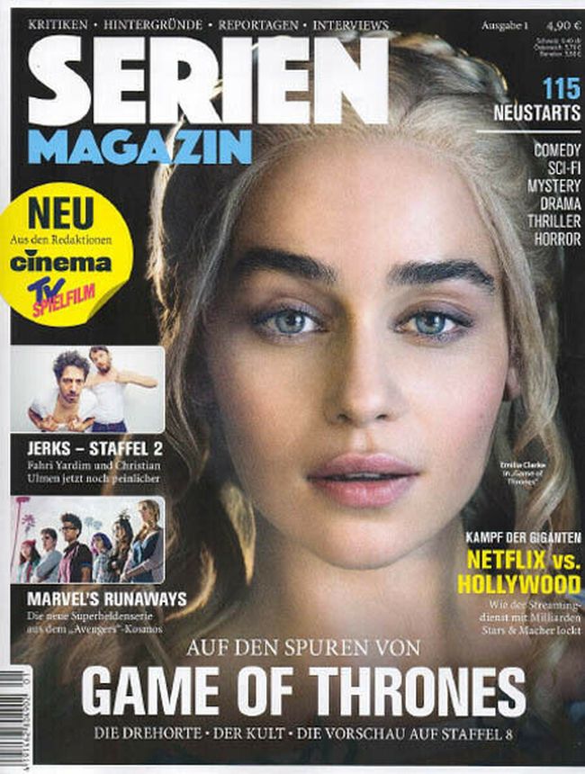SERIEN MAGAZIN magazine side cover Issue 1   2018