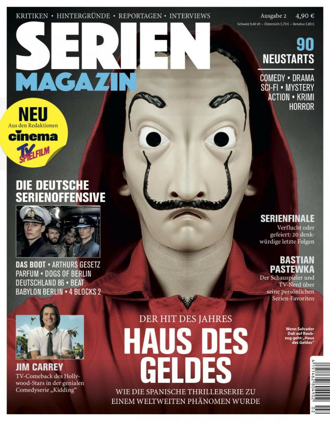 SERIEN MAGAZIN magazine side cover Issue 2   2018