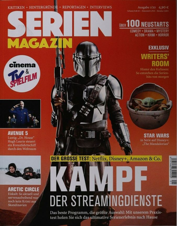 SERIEN MAGAZIN magazine side cover Issue 1   2020
